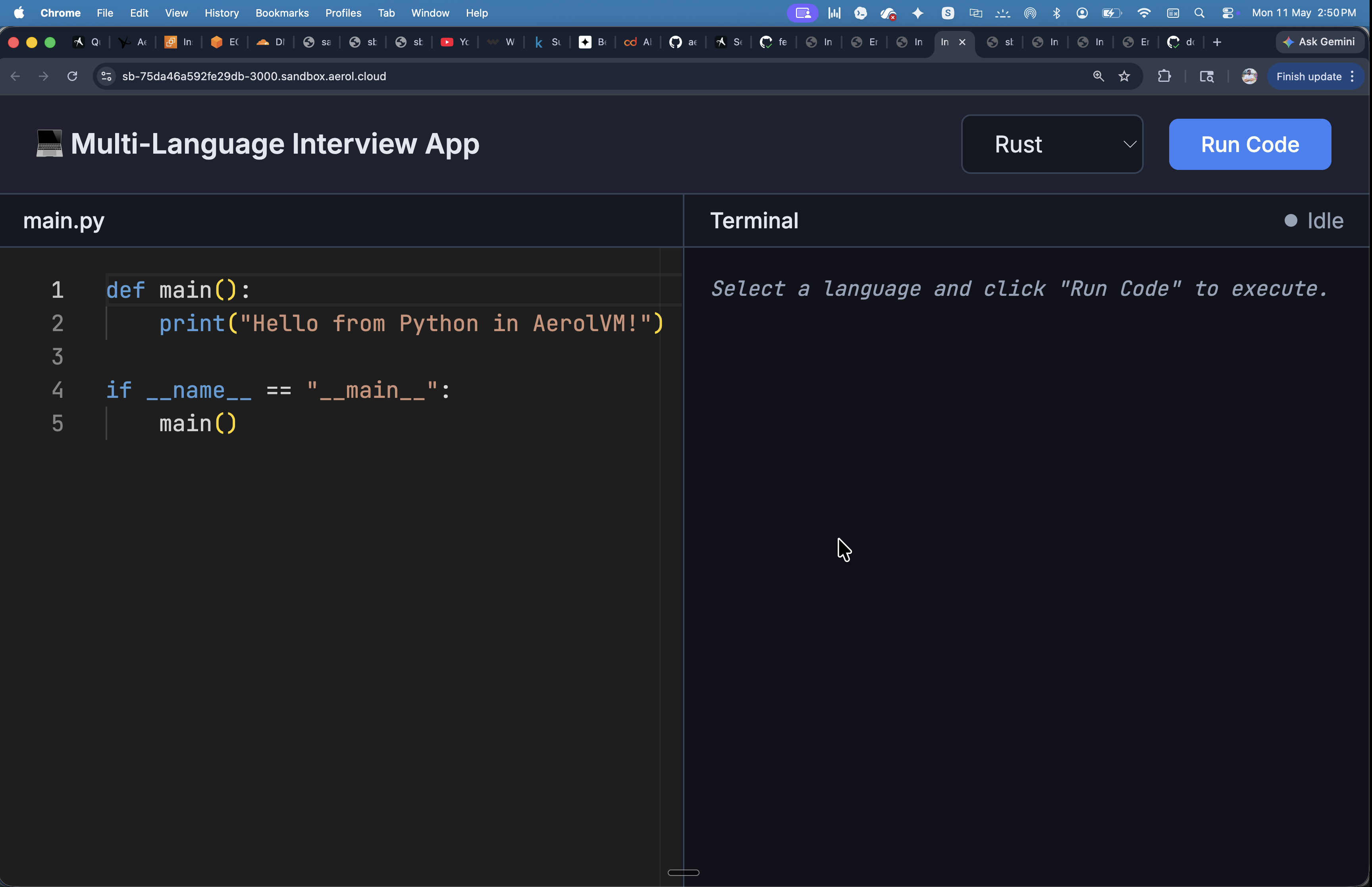 Coding agent illustration